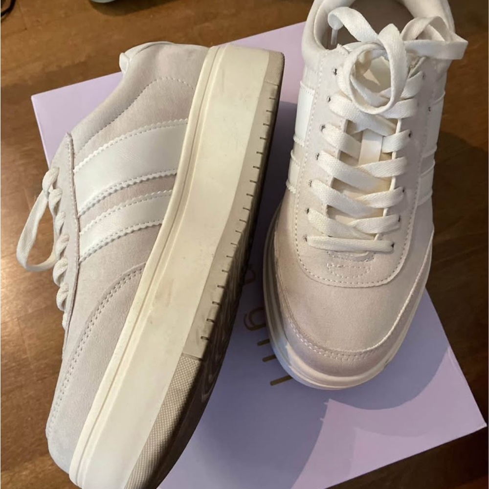 Madden Girl White Sneakers